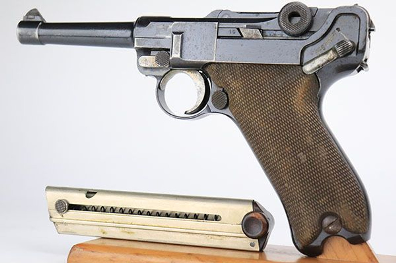 Early, 1910 DWM Luger - Unit Marked - 1