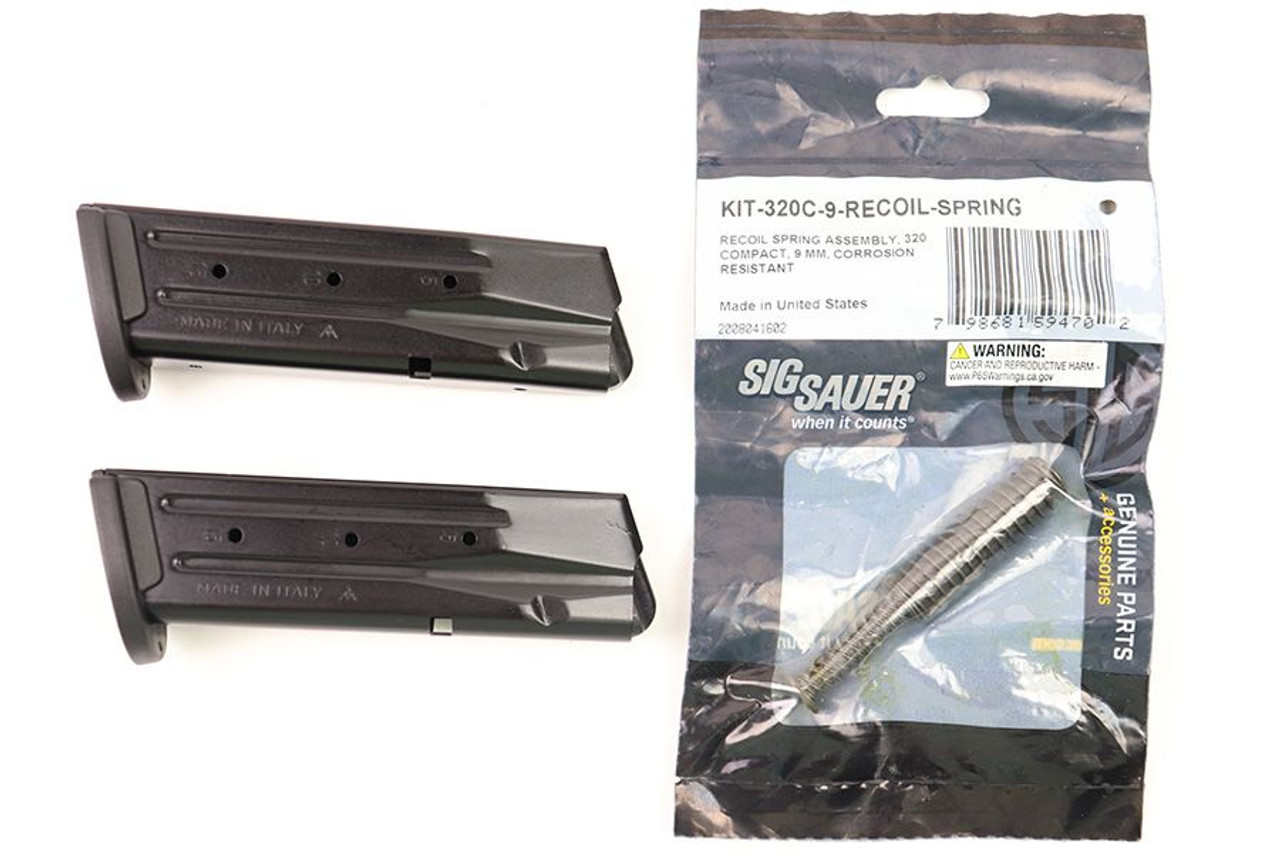 Sig P320 Magazines & Recoil Spring - 1