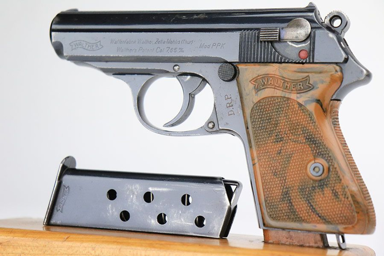 Rare, Excellent Walther PPK - DRP Marked - 1