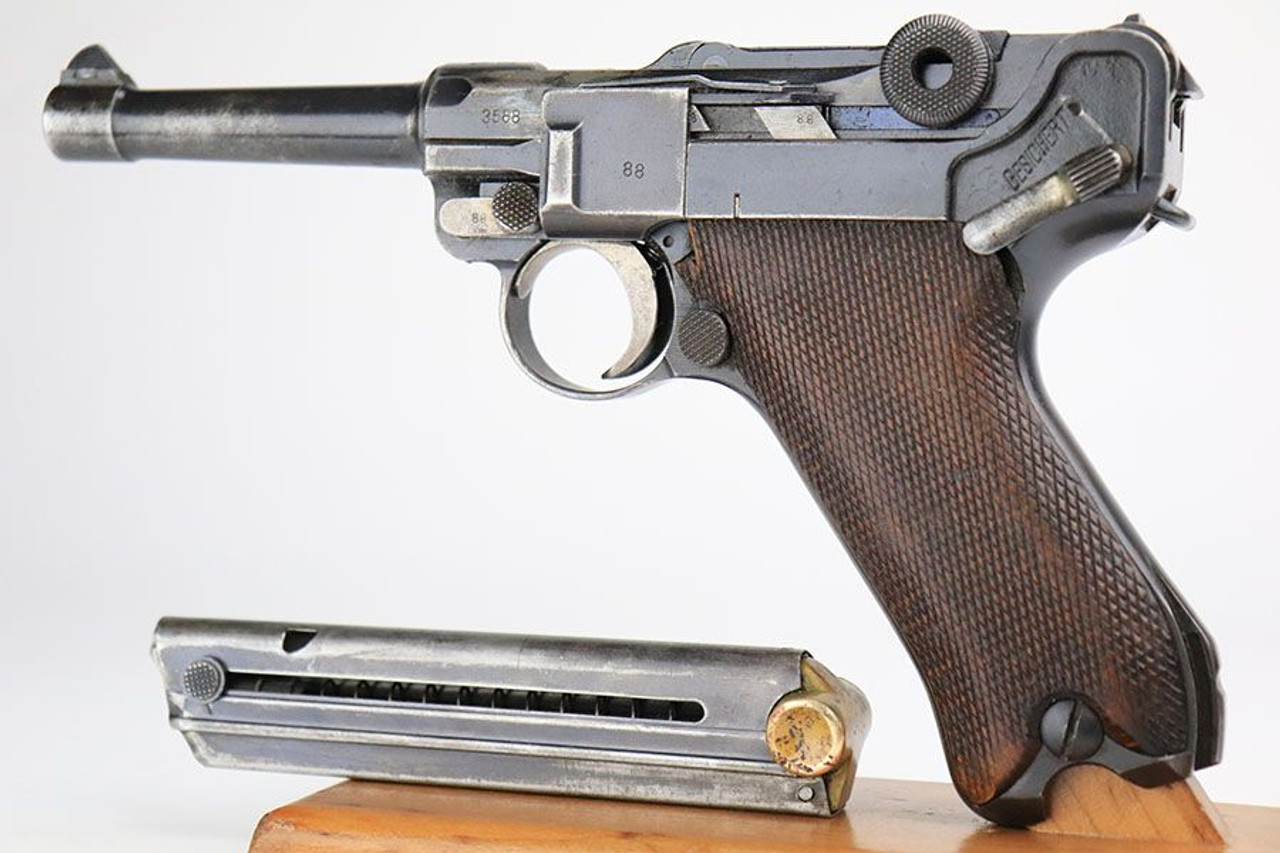 1918 DWM Luger - Police Rework - 1