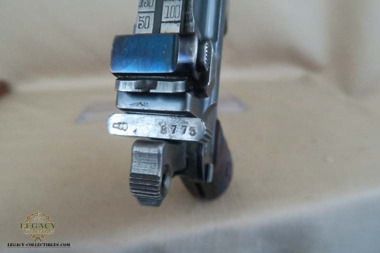 Excellent Mauser Broomhandle Red 9 - Matching Stock - 1