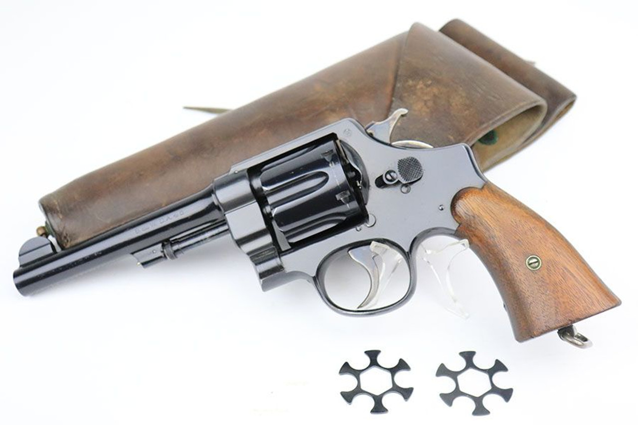 Minty Smith & Wesson M1917 Rig - Unit Marked - 1