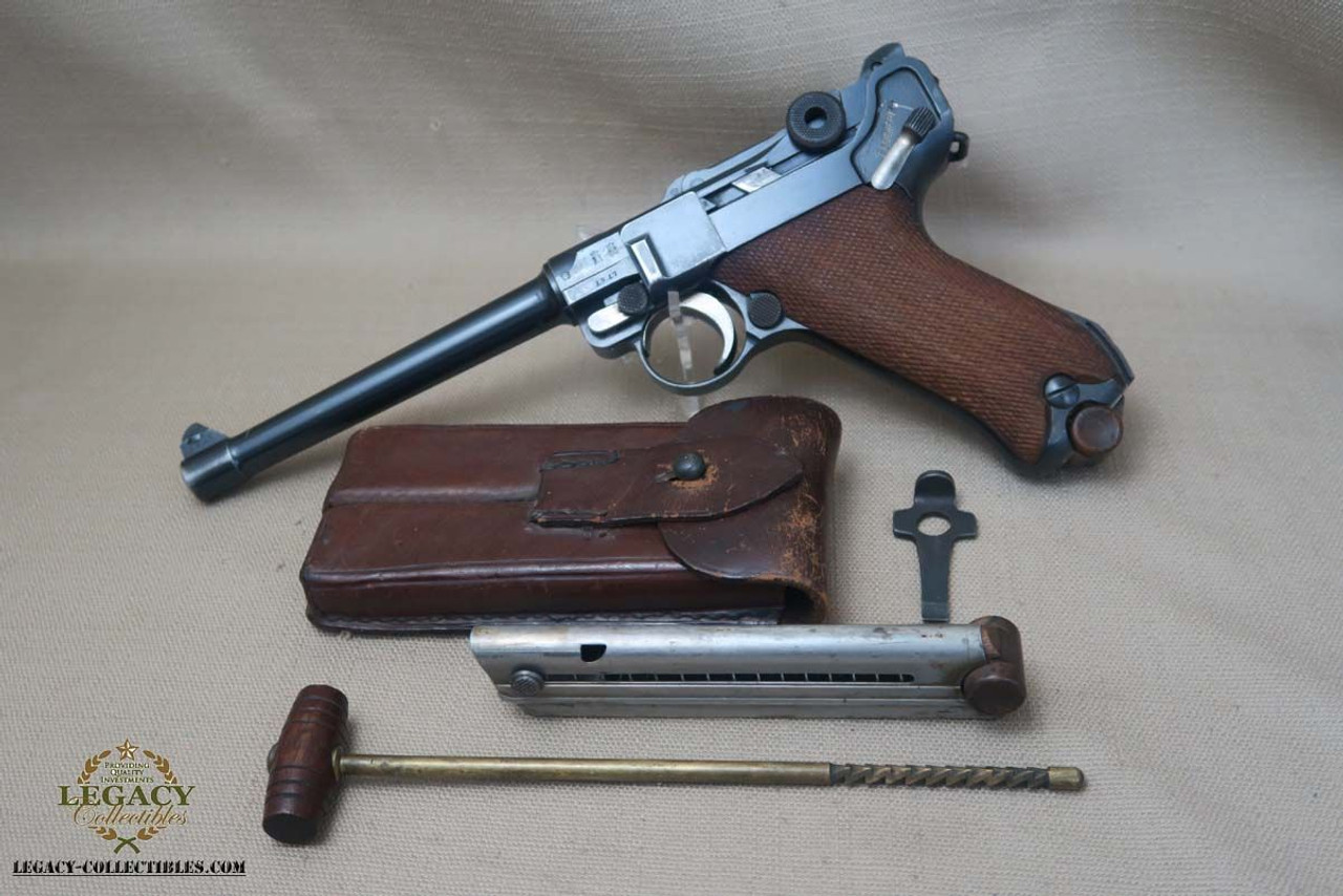 Rare Variation 1917 DWM Navy Luger with Accessories! - 1