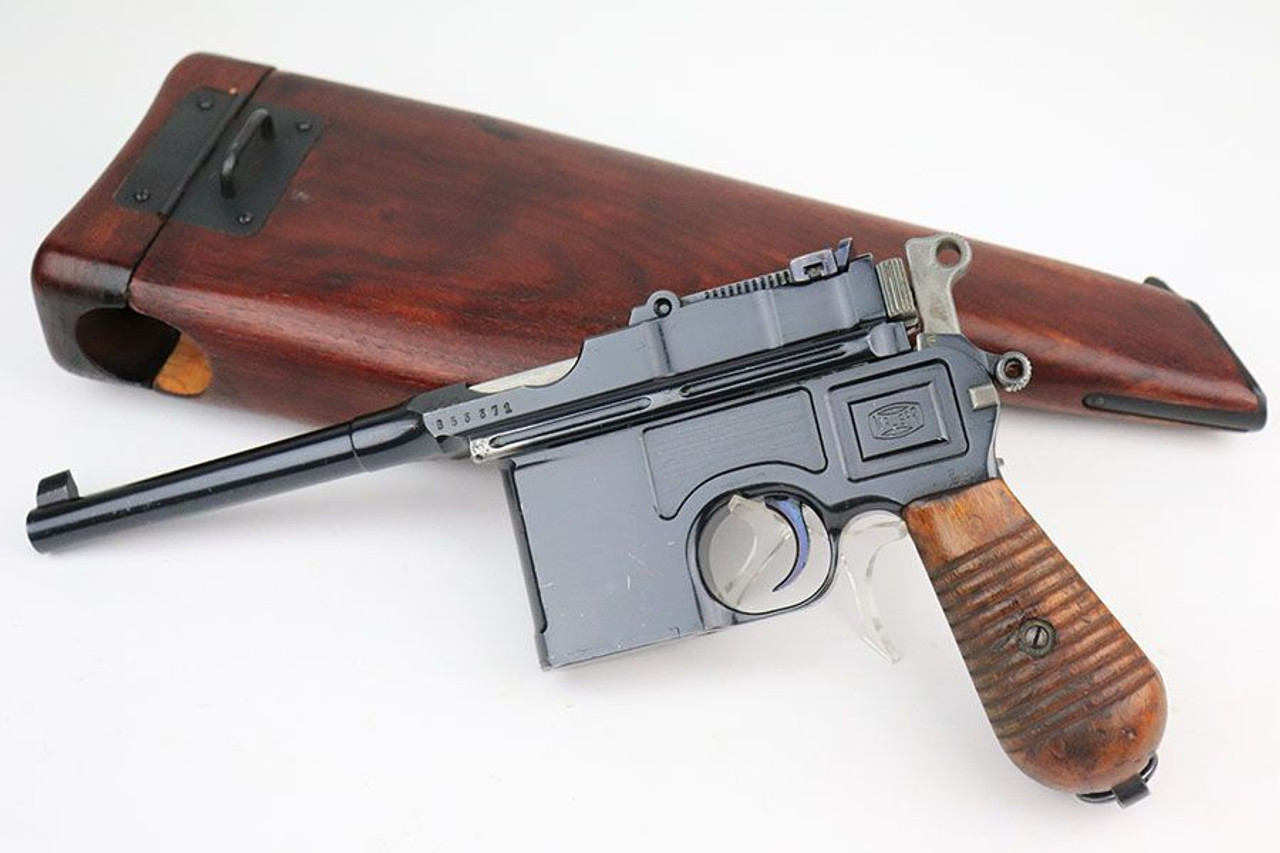 Excellent Mauser M1930 Broomhandle Rig - 1