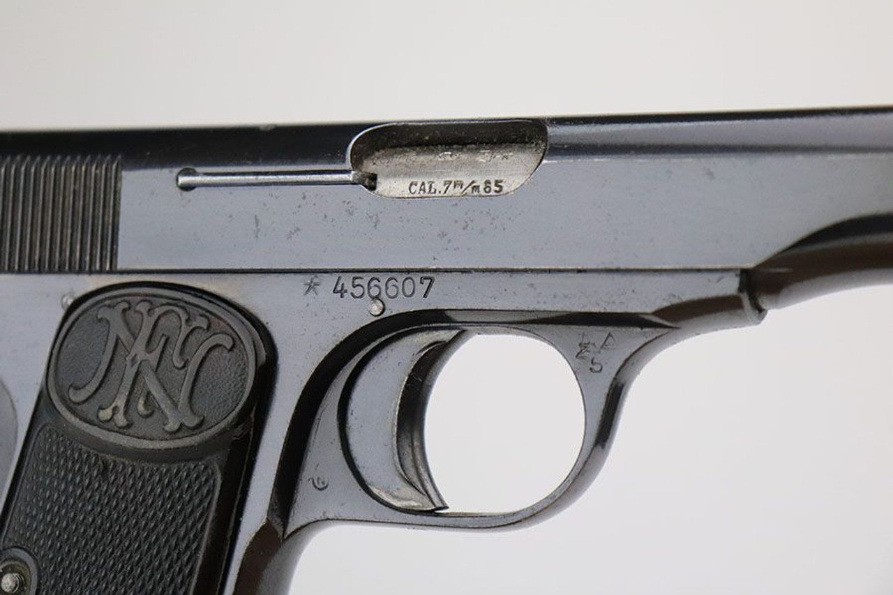 Rare, Excellent Japanese FN Model 1910 Rig