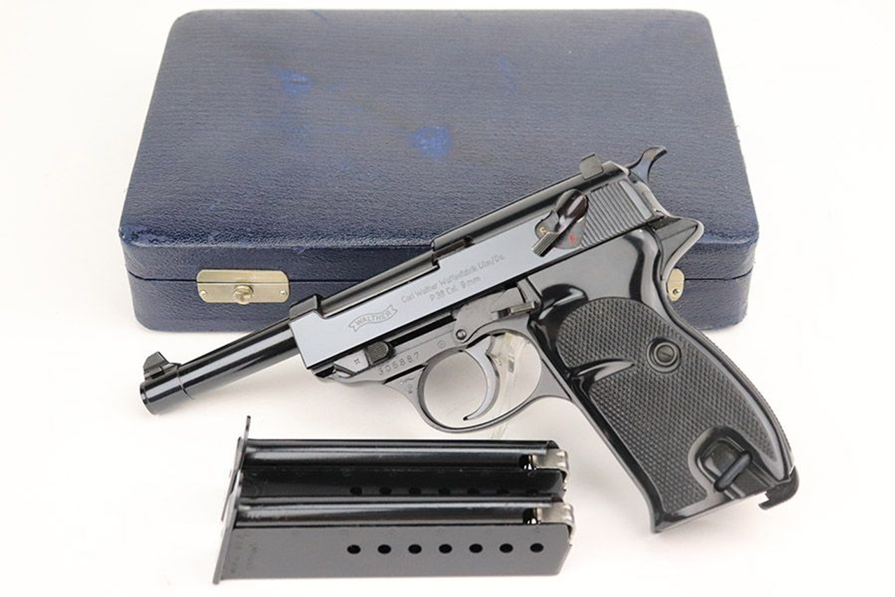 Mint, Cased 1968 Walther P.38 - 1