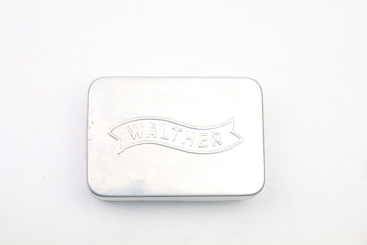 Early Walther Tin with Oiler & Cloth - 1