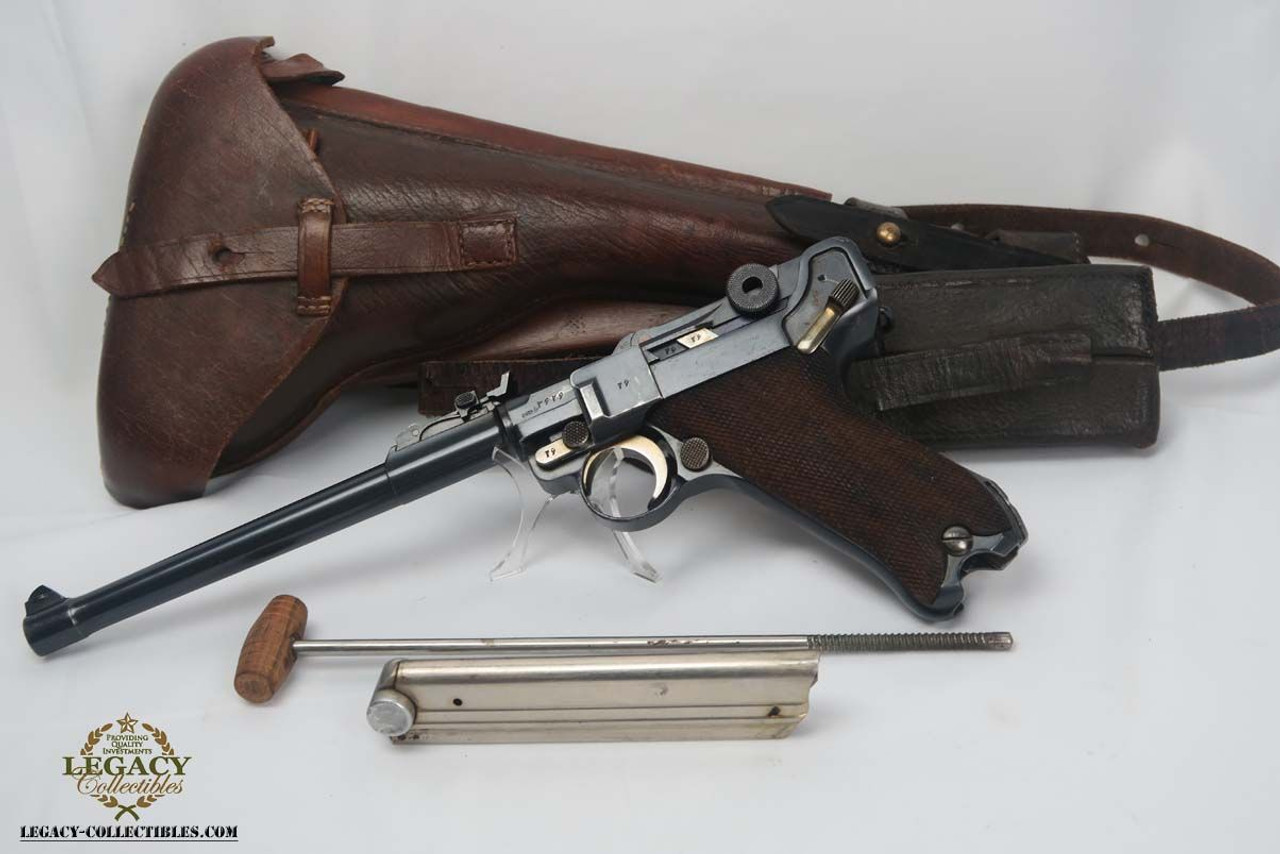 RARE - Persian Artillery Luger rig - 1