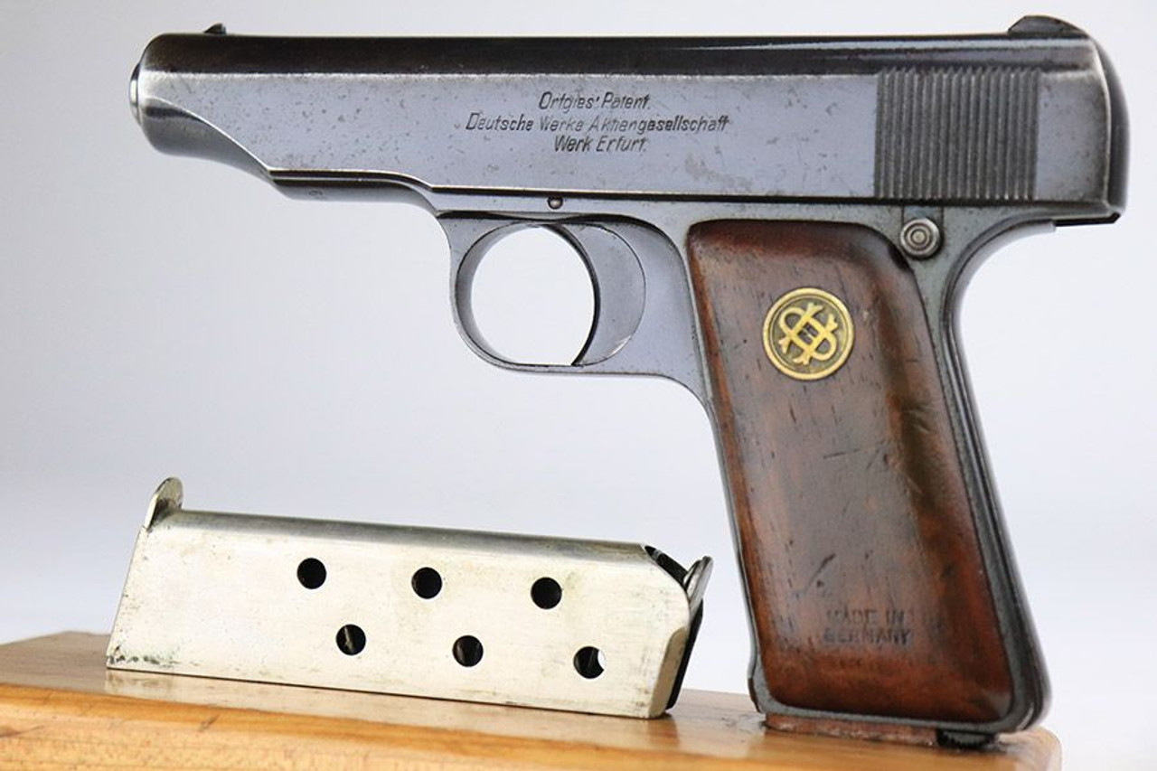 SOLD - Erfurt Ortgies Pistol - 7.65mm - 1