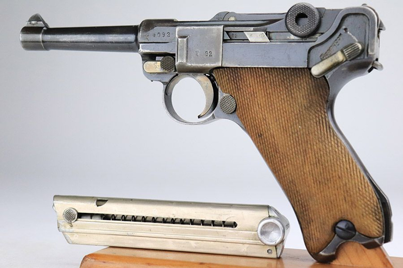 Rare Simson Luger - Weimar Unit Marked - 1