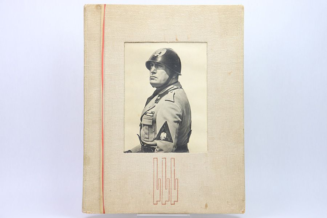 Mussolini Presentation Book for Hitler - 1
