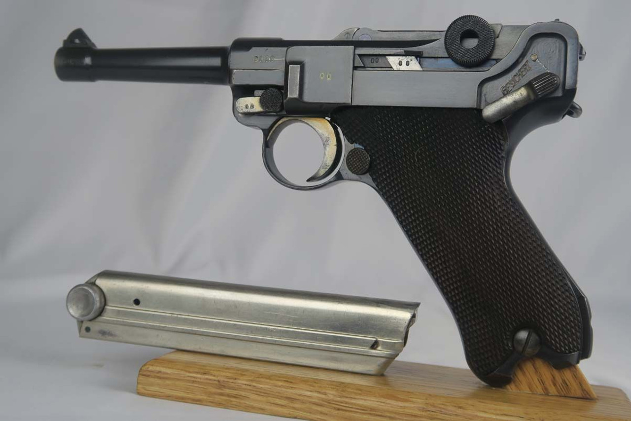 Nice 1936 S/42 Mauser Luger - Matching Magazine - 1