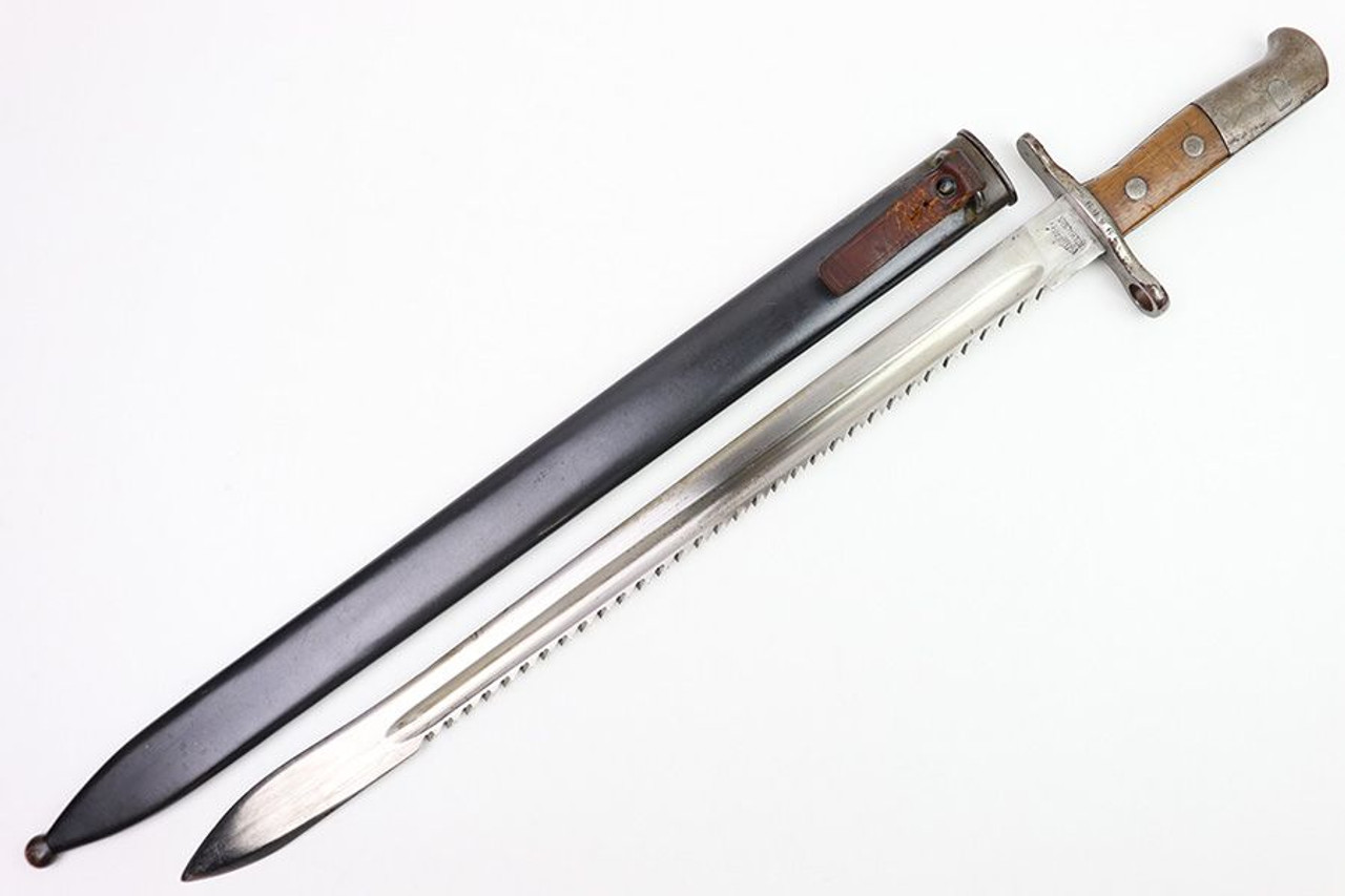 Swiss M1914 Pioneer Sawback Bayonet - 1