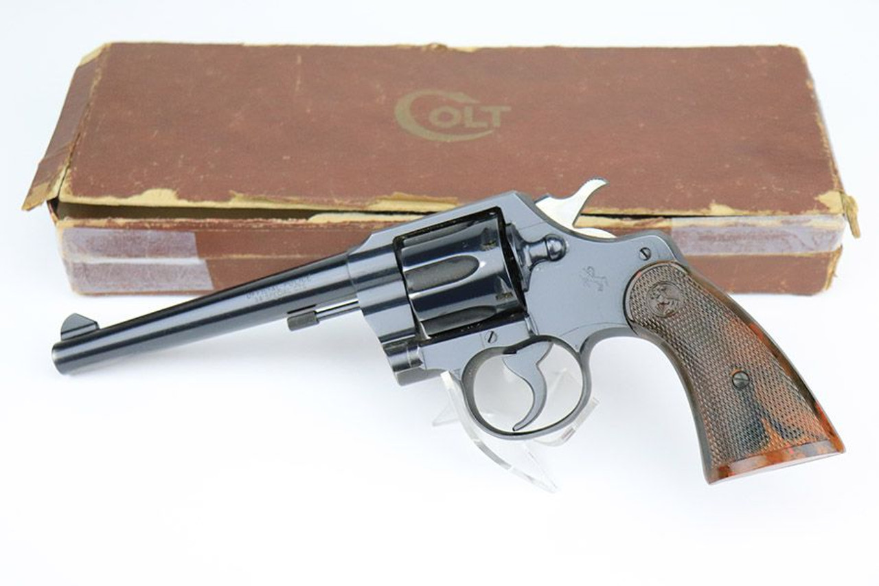 Excellent, Boxed Colt Official Police Revolver - 1949 Mfg - 1