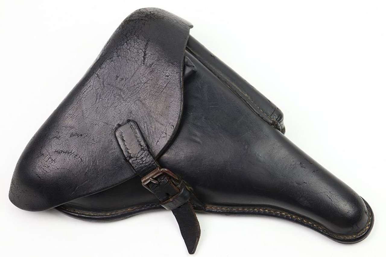 1940 Luger Holster: Re-stitched Belt loops - 1
