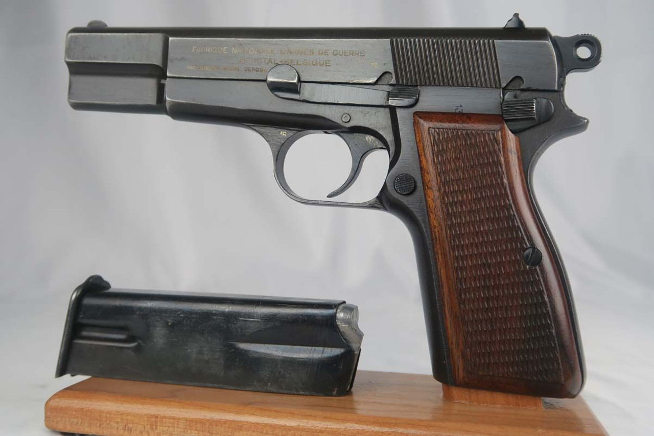 Mid-war Browning High Power - Nazi Issued - 1