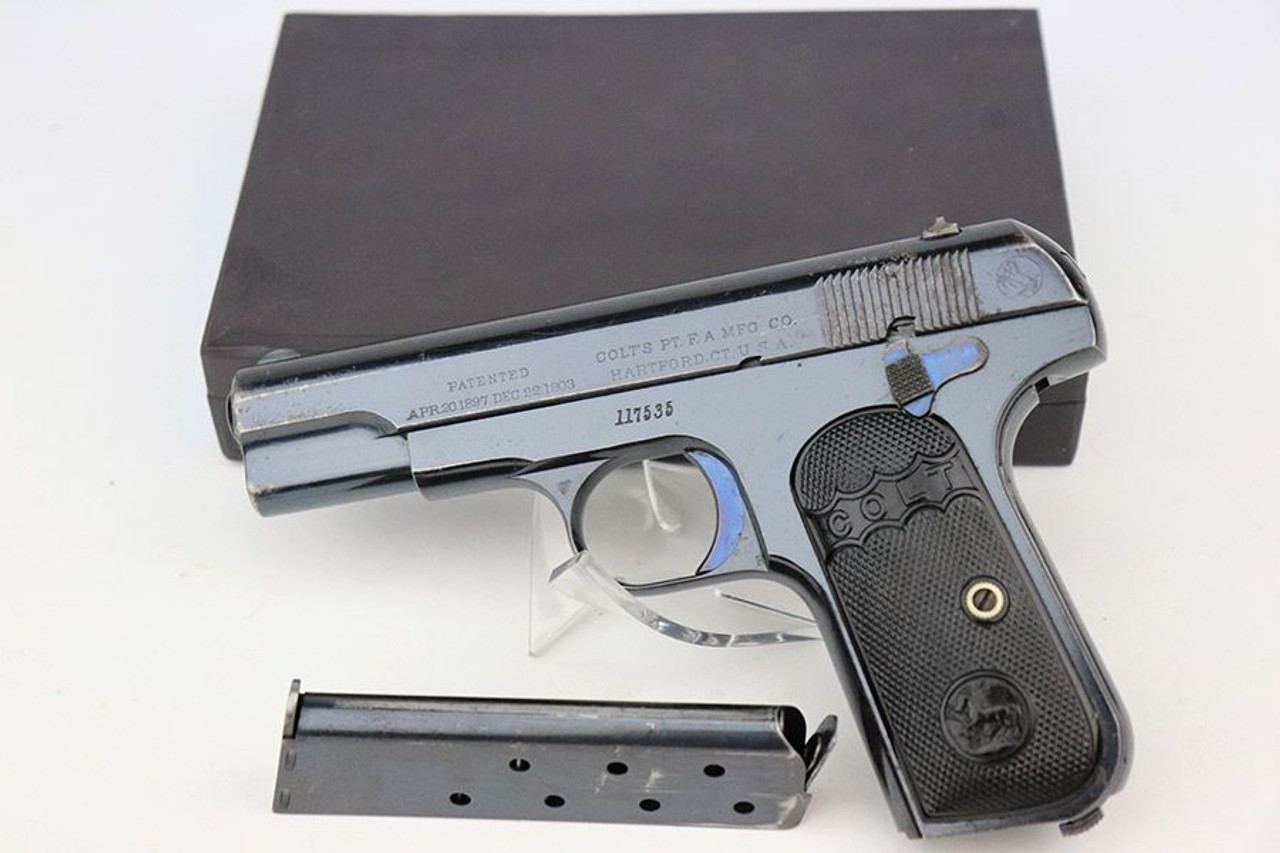 Excellent, Boxed 1911 Colt Model 1903 Pocket Hammerless - 1