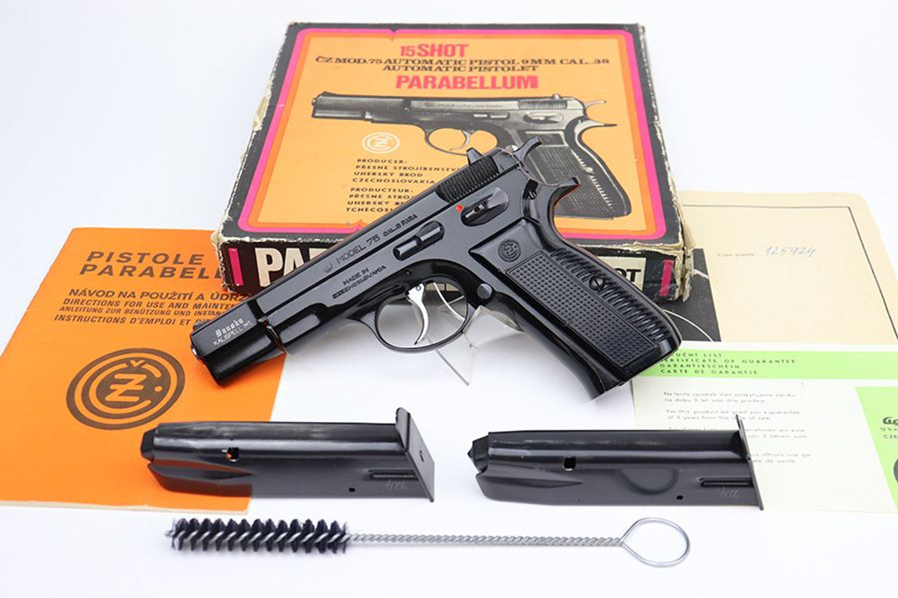 Minty, Boxed 1985 Czech CZ Model 75 - 1