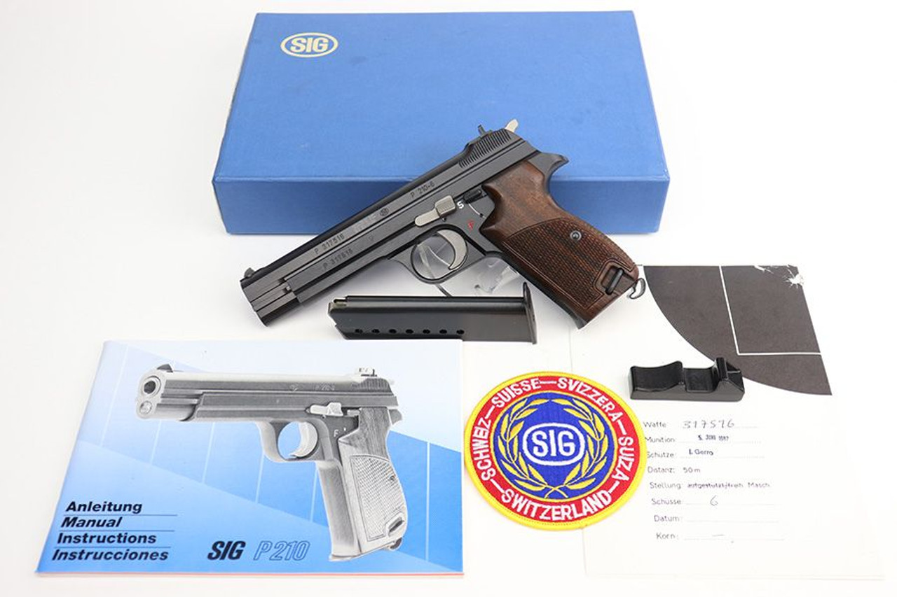 ANIB 1982 Sig P210 Pistol - 1
