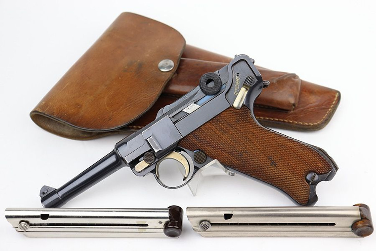 Beautiful 1920's Commercial DWM Luger Rig - 1