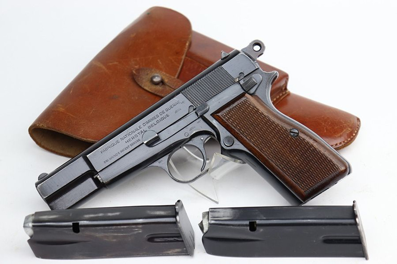 Excellent Nazi FN Browning High Power Rig - 1