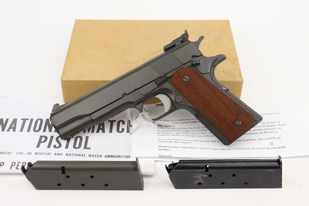 Mint Remington Rand 1911A1 - National Match - 1