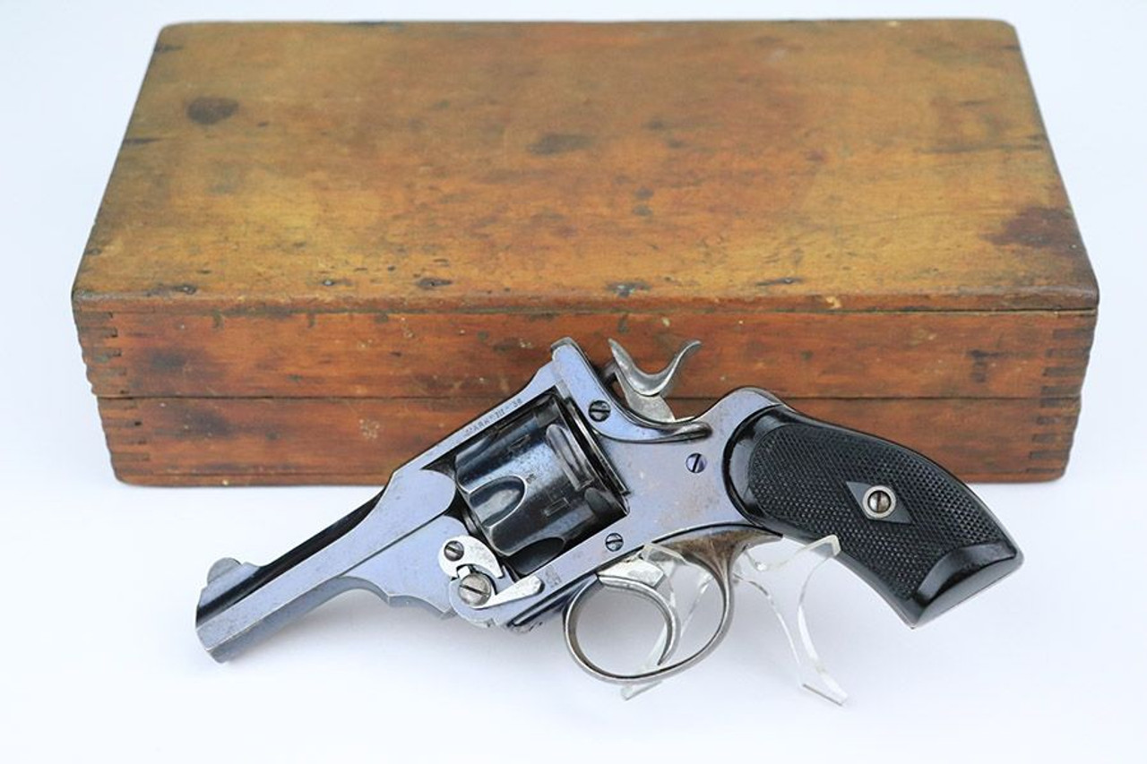 Scarce, Cased Webley Mark III 320 Pocket Revolver - 1