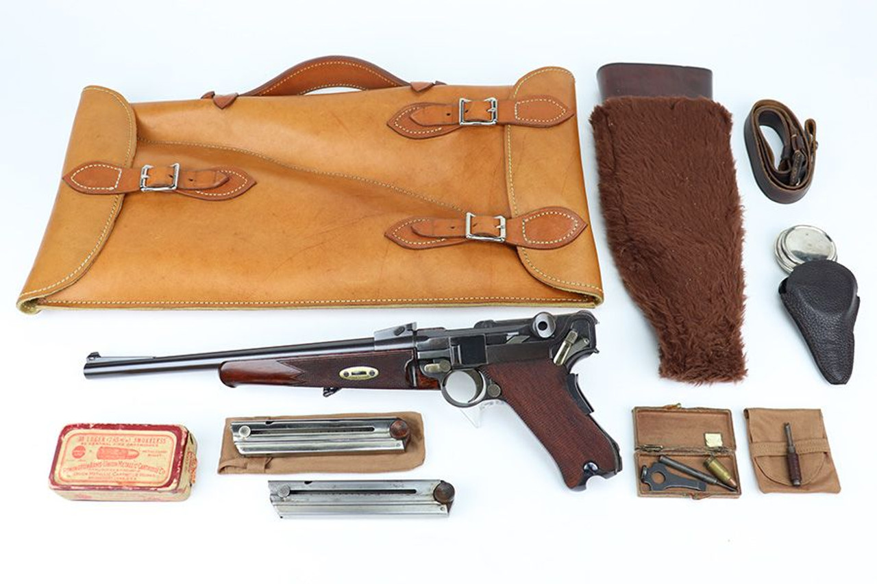 Rare 1902 DWM Luger Carbine Rig - 1