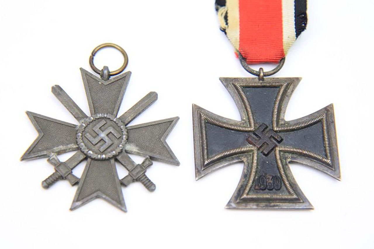 Iron Cross 2nd Class & Merit Cross with Swords - 1