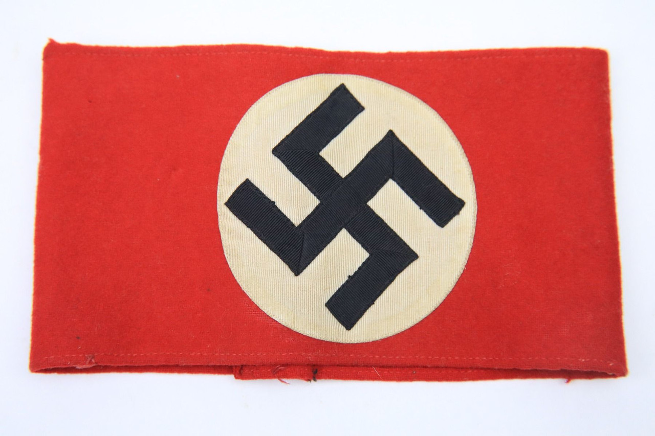 Wool Nazi Armband with RZM Tag - 1