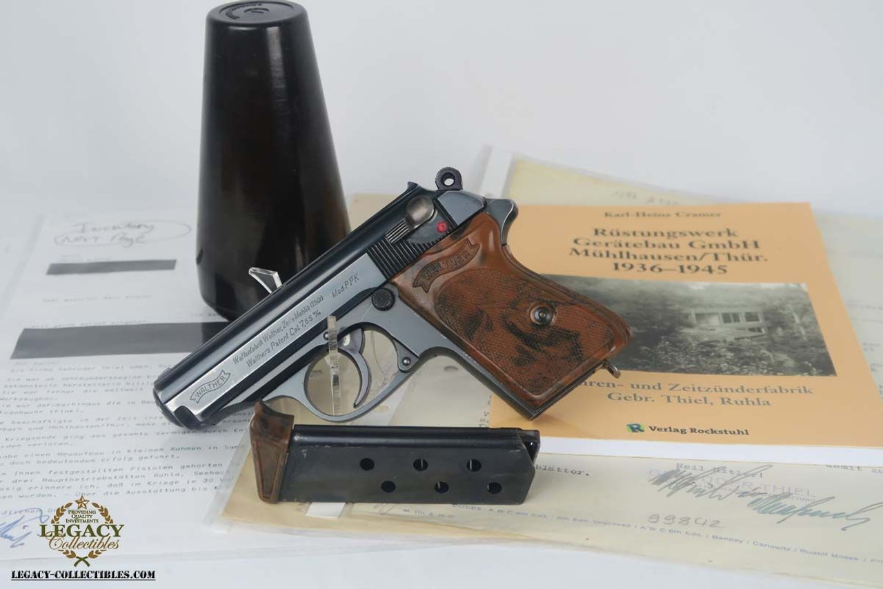 Rare Thiel Marked Walther PPK with Thiel Fuse and Documents! - 1