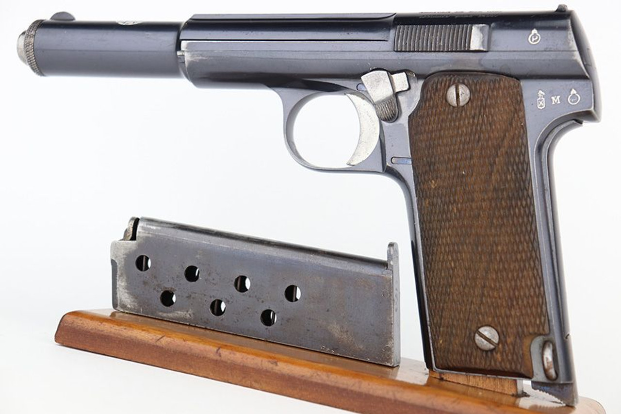 Rare Nazi-Contract Astra Model 400 (1921) - Matching Magazine - 1