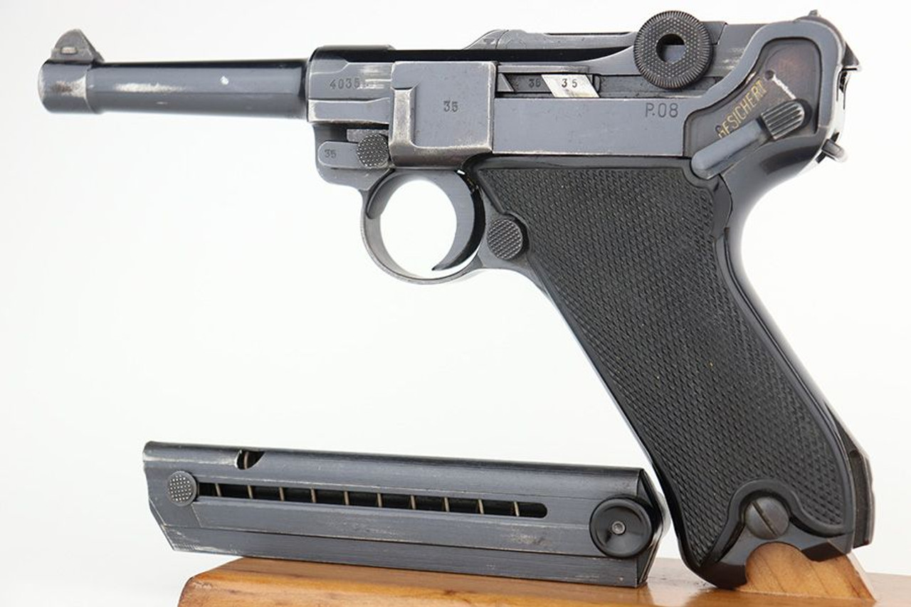 Excellent 1941 "Black Widow" Mauser Luger - 1