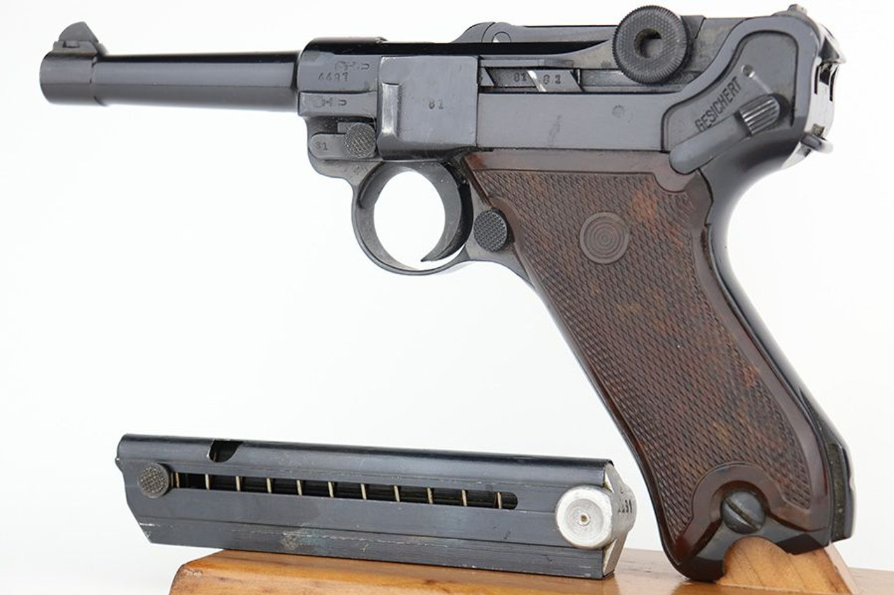 Reworked "VoPo" 1939 Mauser Banner Police Luger - 1
