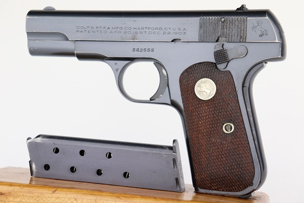 Rare 1940 Colt M1903 Pocket Hammerless - Royal Netherlands Indies Ordnance - 1