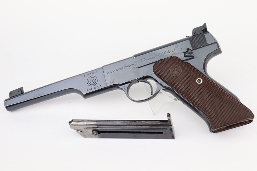 Excellent 1942 Colt Woodsman Match Target - US Property - 1