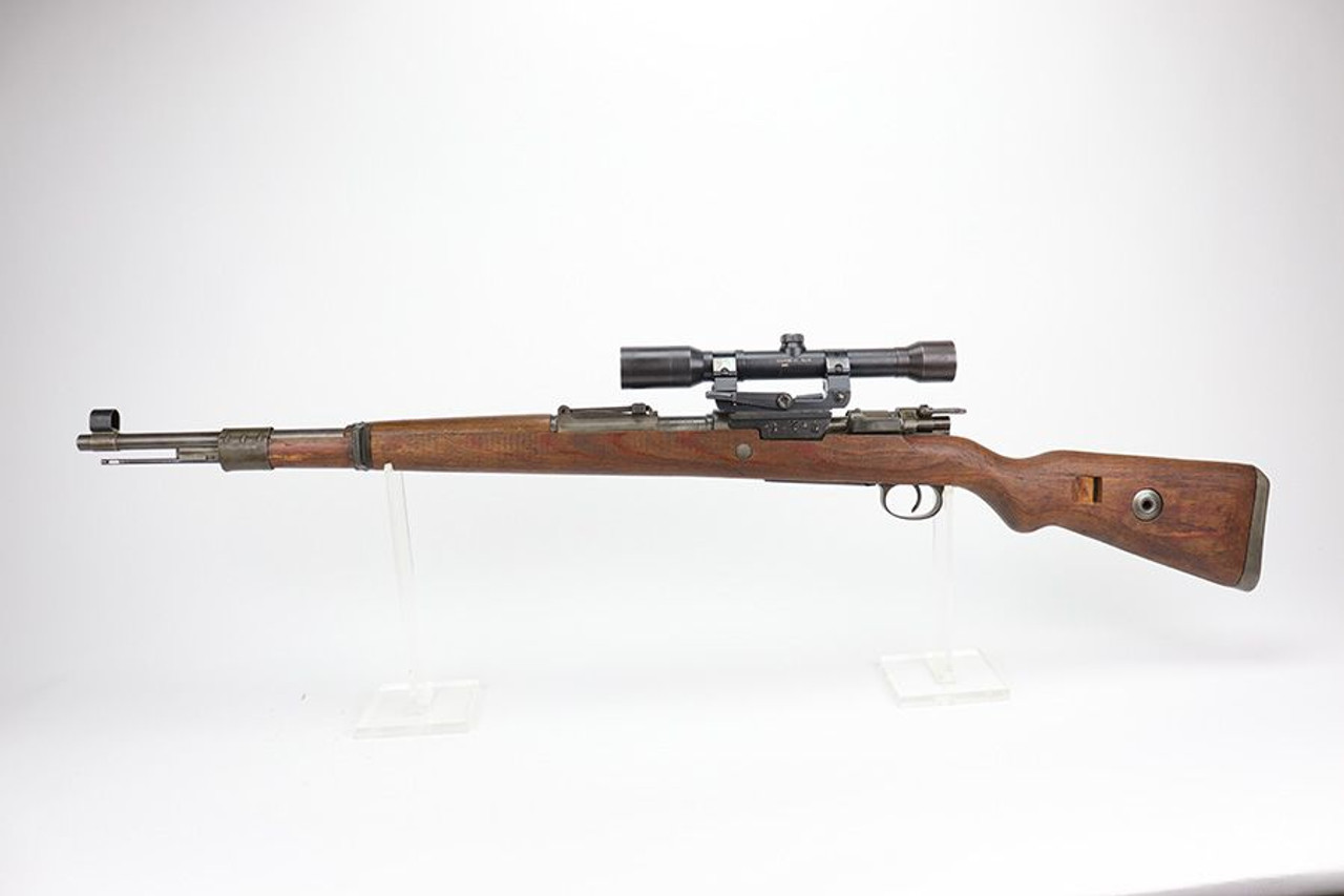 Rare Nazi K98 Sniper Rifle - Long Side Rail - 1