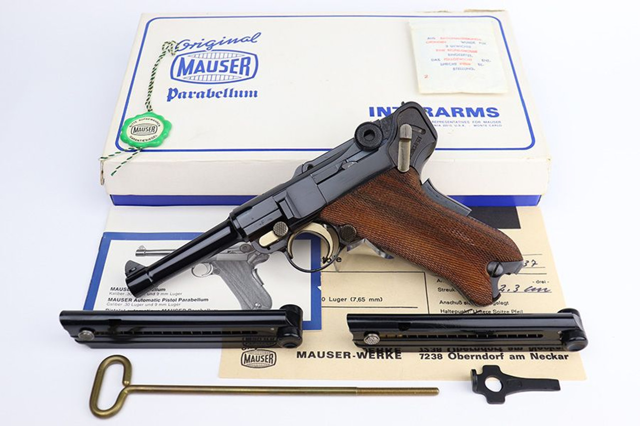 ANIB Mauser Luger Renato Gamba Overrun - Klaus Meyer Collection - 1