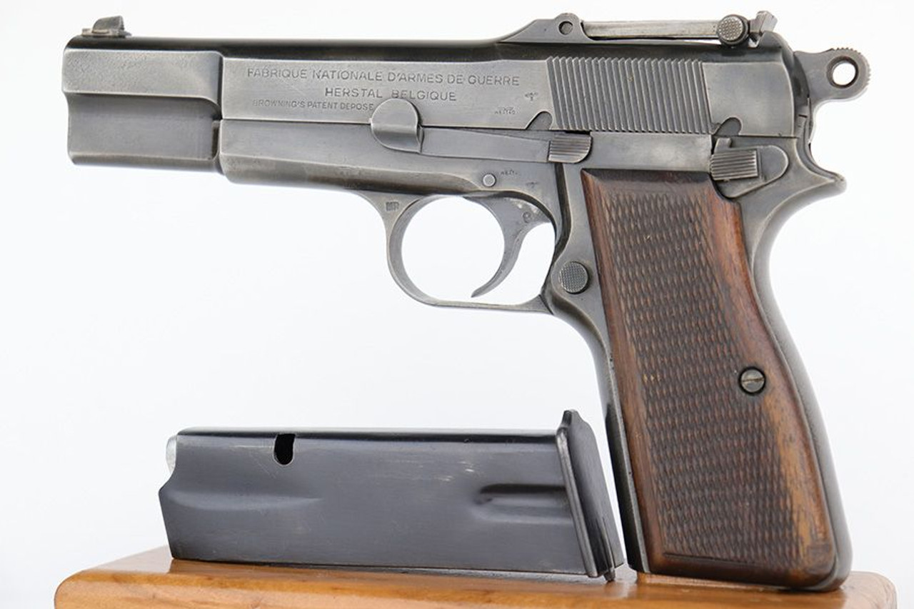 Nazi FN Browning High Power - Tangent Sight - 1