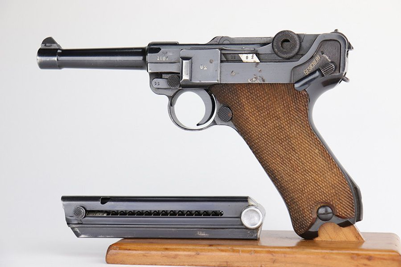 Rare Police Mauser Banner Luger - 1