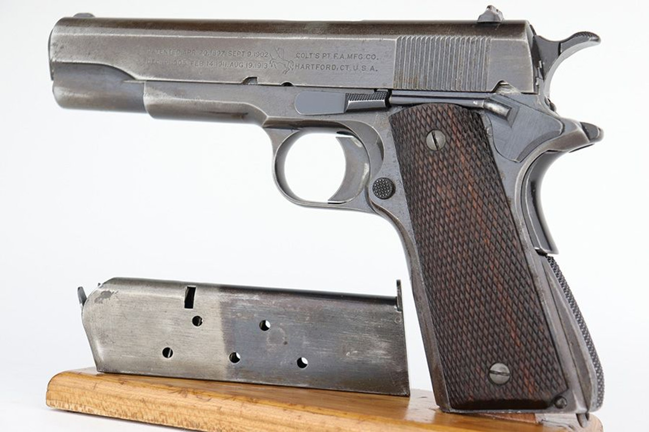 Rare Transitional Colt 1911A1 - 1924 Mfg - 1