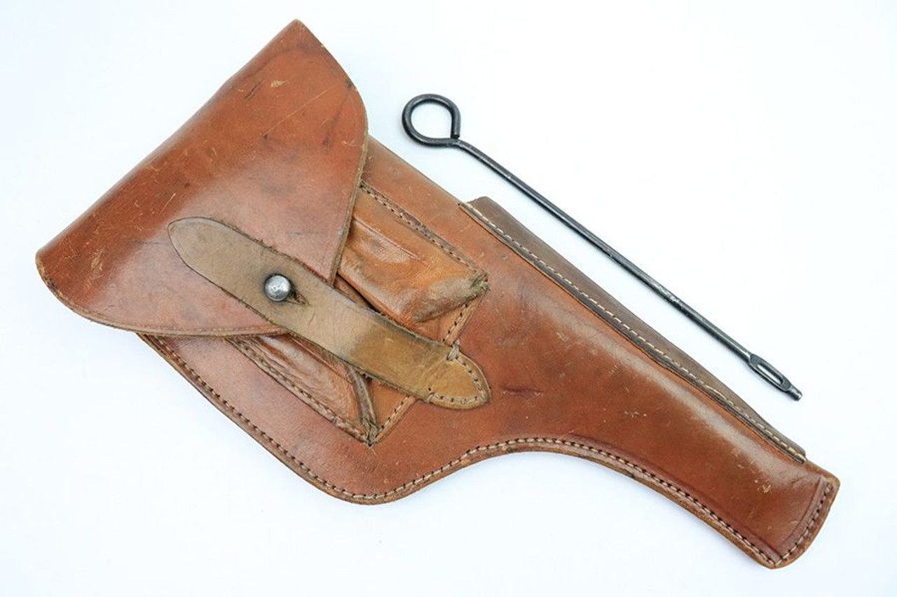 Leather C96 Holster with Cleaning Rod - 1