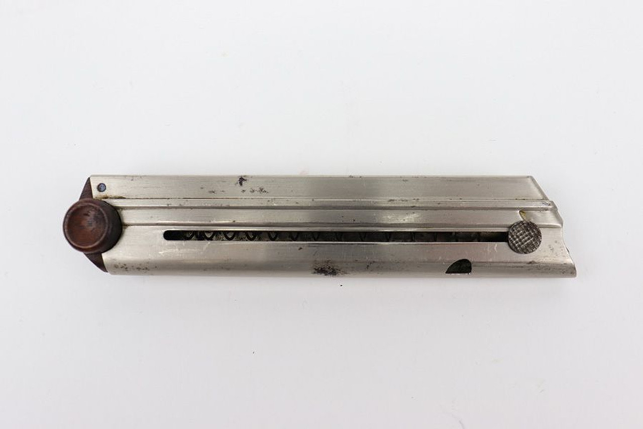 Very Rare "Flat Button" Luger Magazine - 1