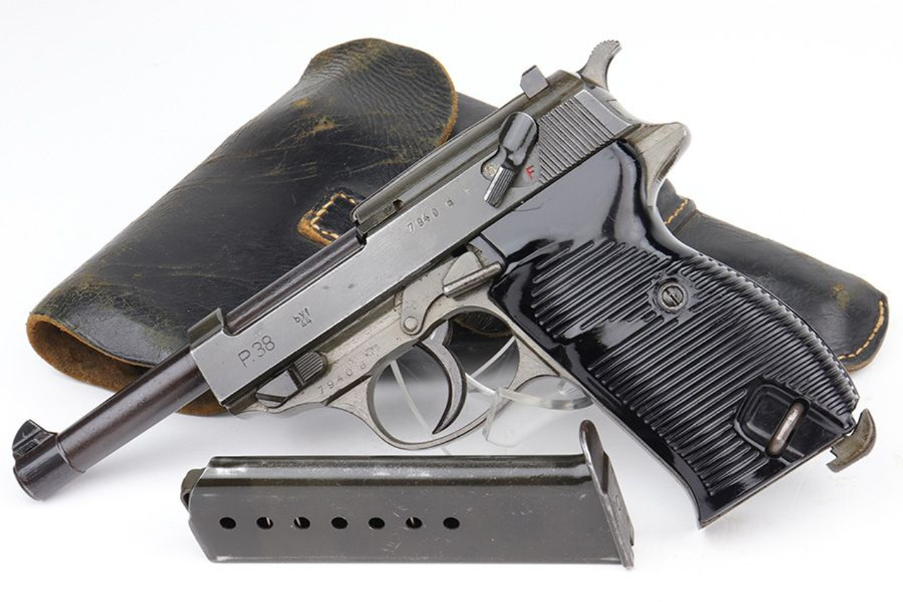 Excellent Dual-Tone "BYF 44" Mauser P.38 Rig - 1