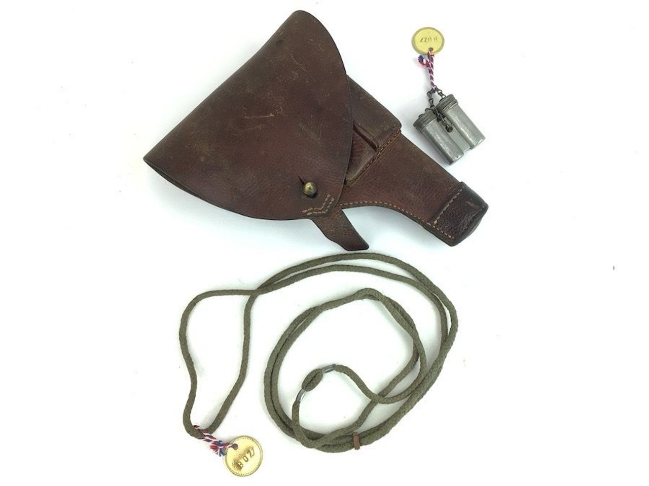 Swedish Husqvarna M1907 Holster - Lanyard - Oiler - 1