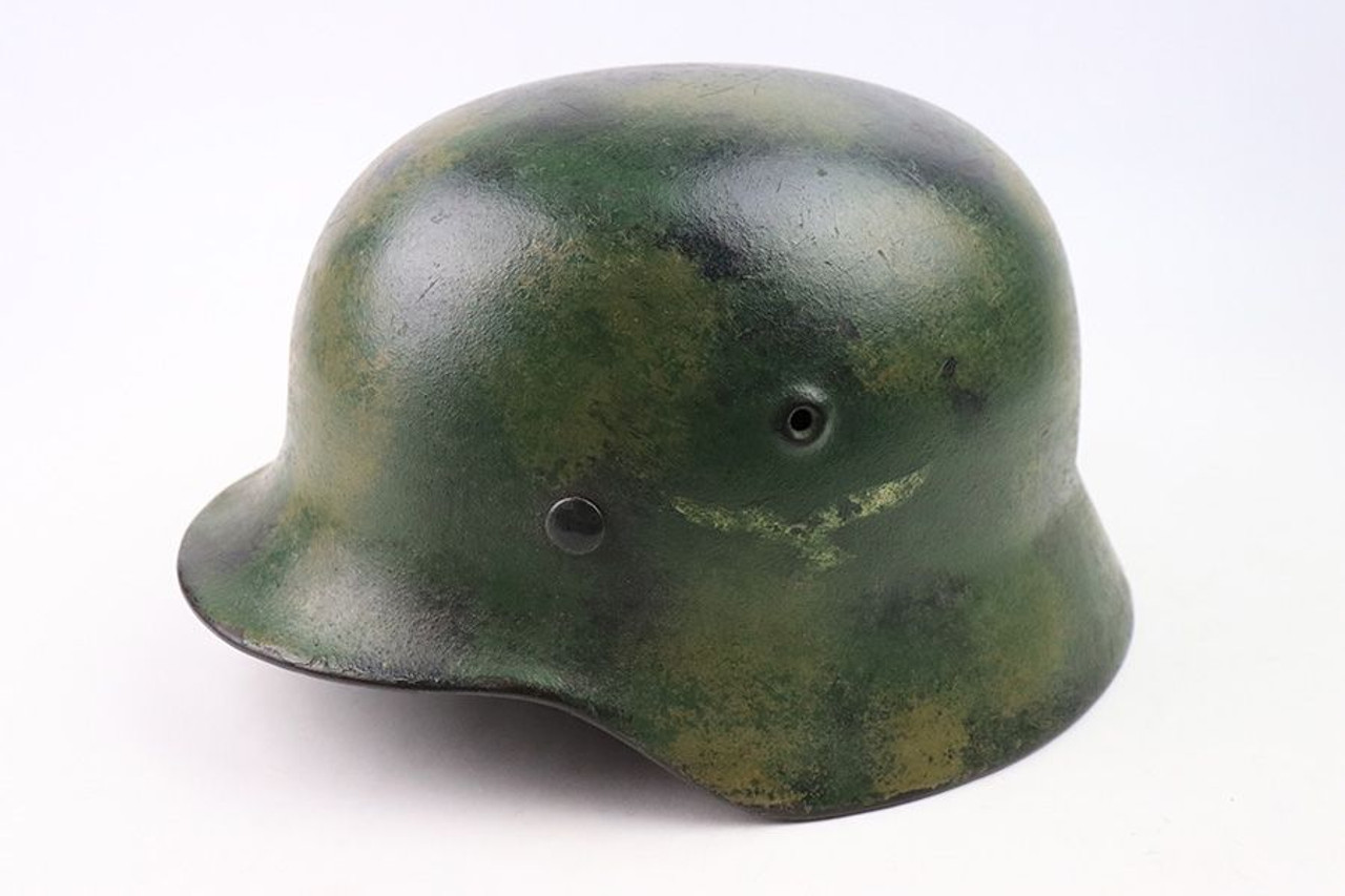 Rare Camouflage Luftwaffe Helmet - 1