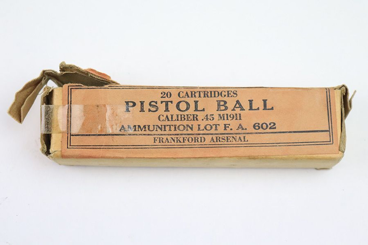 WW2 .45 Pistol Ball Ammunition - 1