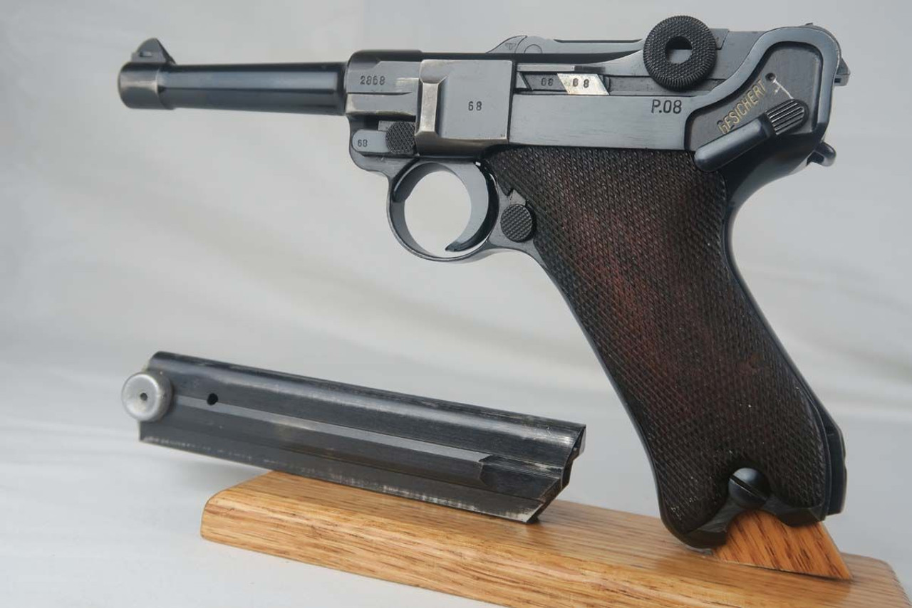 Scarce 1941 '42' code Mauser Luger - Matching Mag - 1
