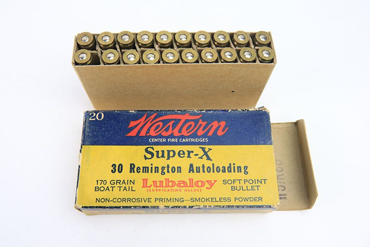 Western .30 Remington Silver-Tip Ammo - 1
