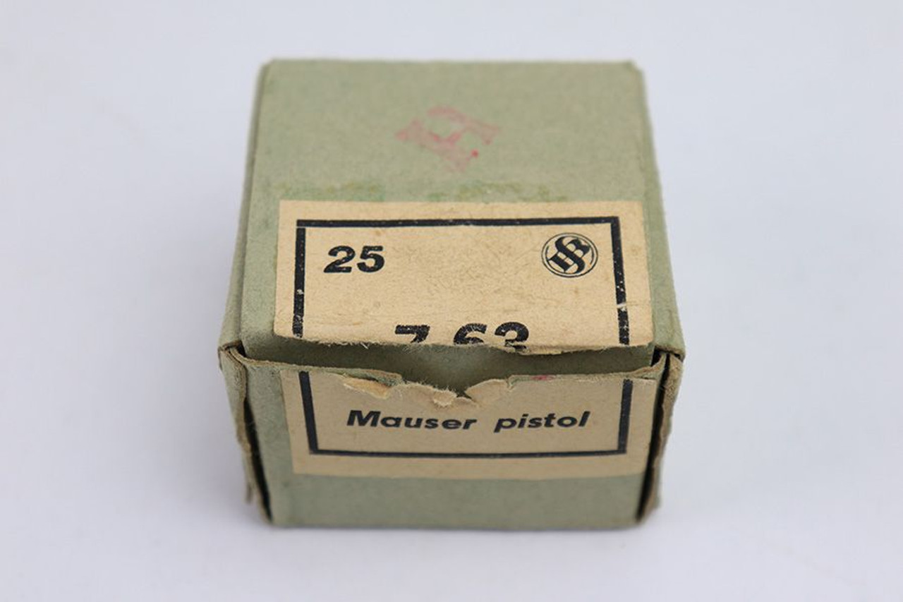25 Rounds 7.63mm Mauser Ammo - 1
